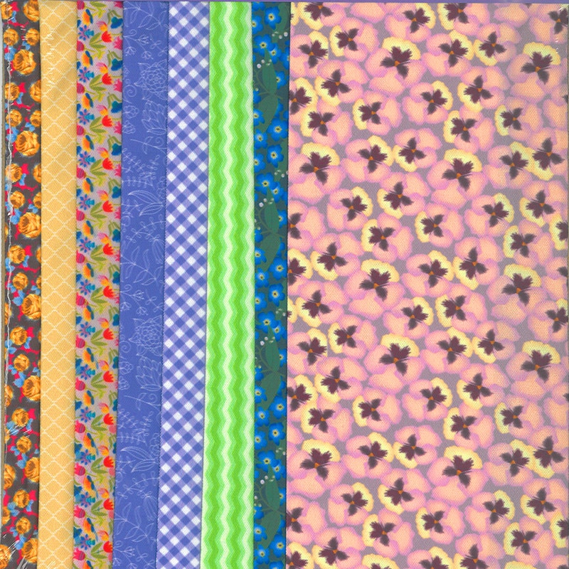 Set de materiale hainute pentru papusi, Dress Your Doll, Couture Violet