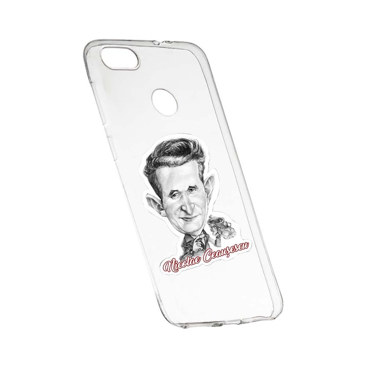 Защитен калъф Ceausescu за HTC Desire 12 Plus, устойчив на износване, противоплъзгащ се, премиум силикон, 222