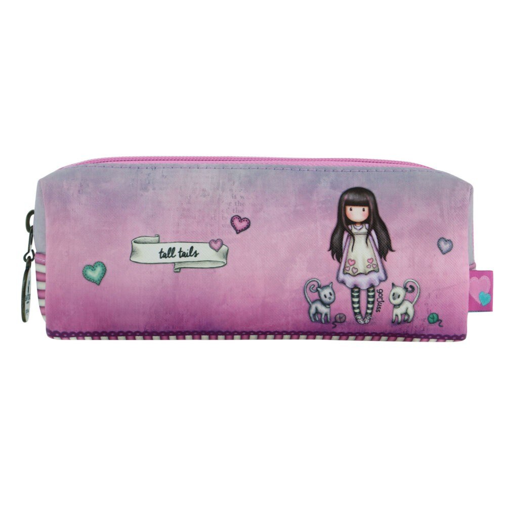 Penar tip pouch pentru accesorii Gorjuss - Tall Tails, 20 x 7 x 6 cm