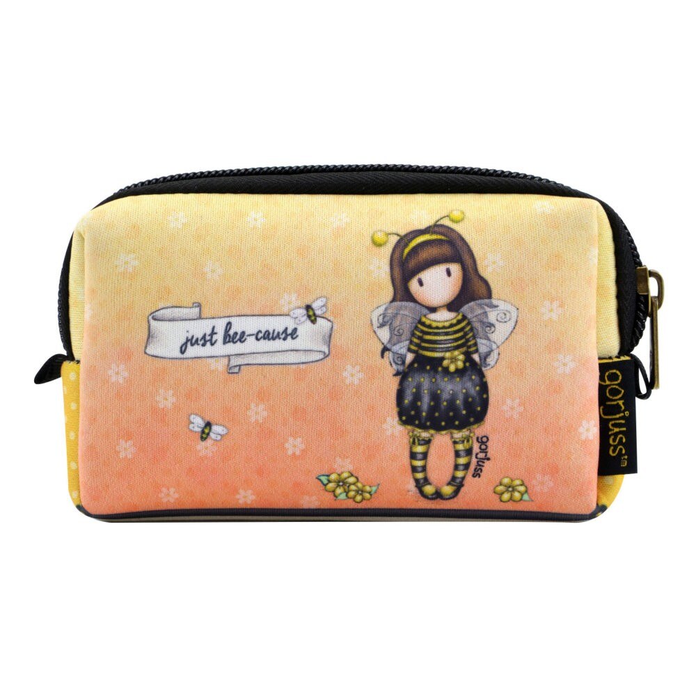 Penar tip pouch de neopren Gorjuss - Bee Loved, 12 x 7.5 x 3.5 cm