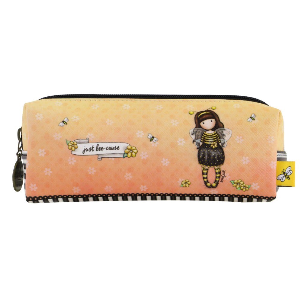 Penar tip pouch pentru accesorii Gorjuss - Bee Loved, 20 x 7 x 6 cm
