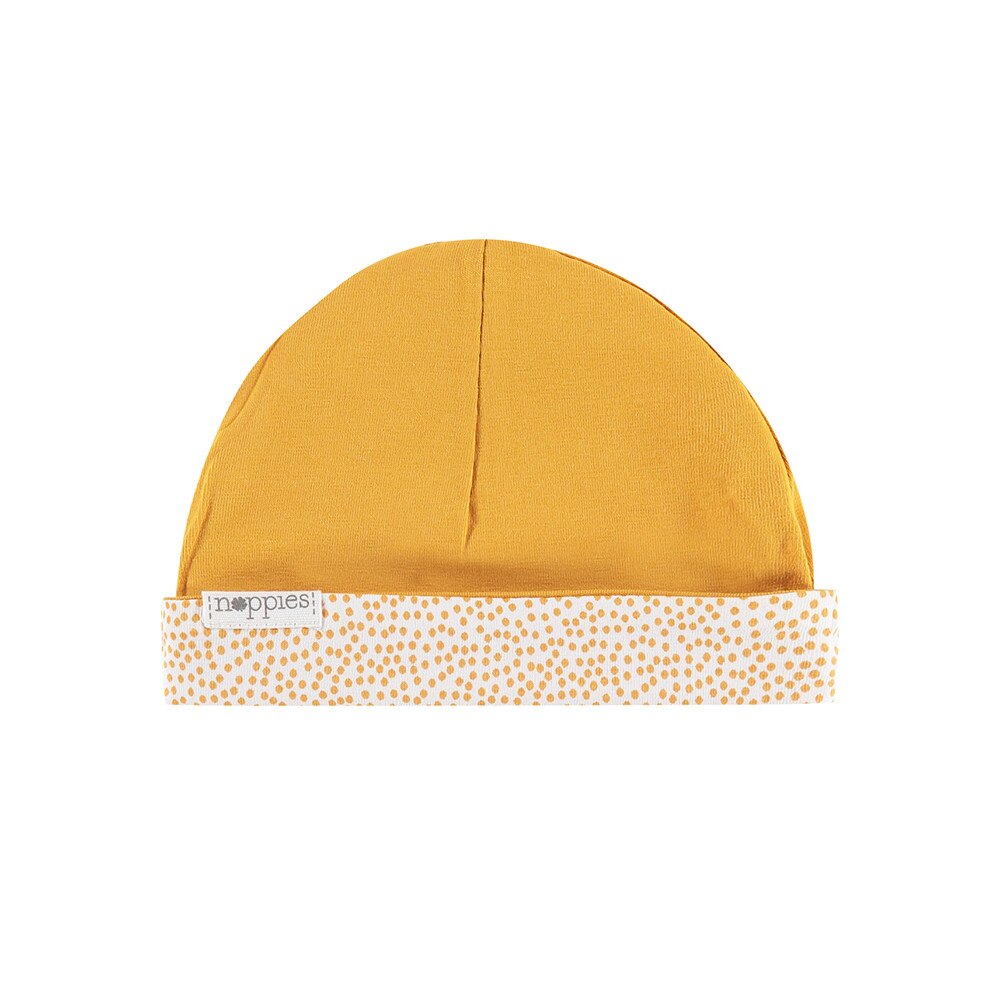 Caciula bebe, Babylon Noppies, cu buline, galbena, 0-3 luni