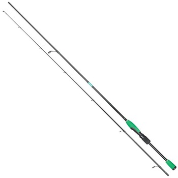 Lanseta spinning ultra-light carbon Baracuda Green Arrow 1.96 m A: 2-8 g Lanseta spinning ultra-light carbon Baracuda Green Arrow 1.96 m A: 2-8 g