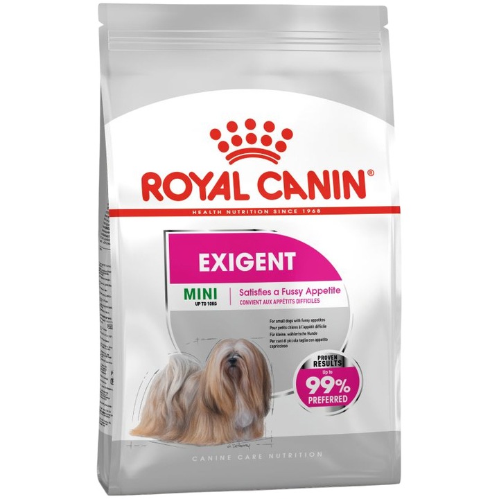 Hrana uscata pentru caini Royal Canin, Mini Exigent, 3 kg