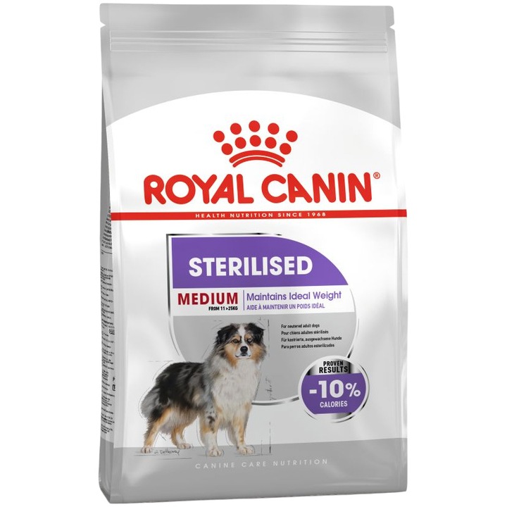 Royal Canin CCN Medium Sterilized száraz kutyatáp, Adult, 3 Kg