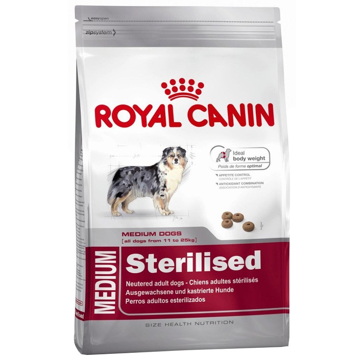 Hrana uscata pentru caini Royal Canin, CCN Medium Steril Adult, 3 Kg