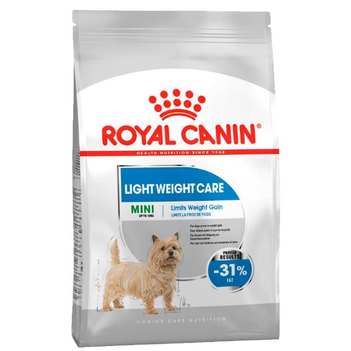 Суха храна за кучета Royal Canin CCN Mini Light Weight Care, 8 кг