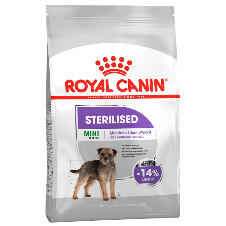 Hrana uscata pentru caini Royal Canin CCN Mini Sterilised, 8 kg