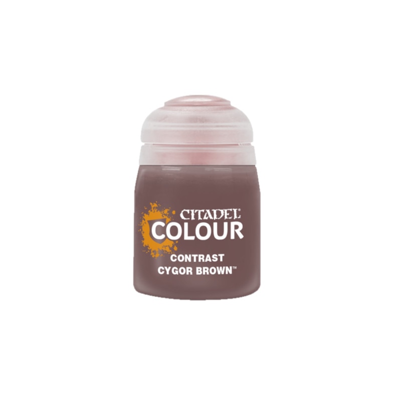 Vopsea pentru Miniaturi, Citadel, Contrast Cygor Brown, 18ml