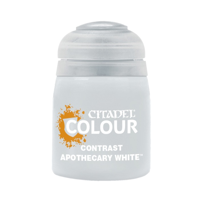 Festék miniatűrökhöz, Citadella, Contrast Apothecary White, 18ml