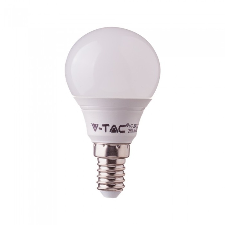 V-TAC 7W E14 meleg fehér LED égő - SKU 863