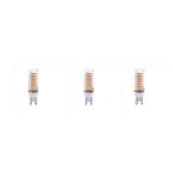 Set 3 becuri led G9, 6W(45W), 550lm, A+, lumina calda, V-TAC Set 3 becuri led G9, 6W(45W), 550lm, A+, lumina calda, V-TAC