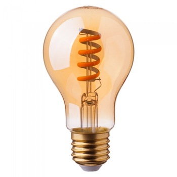 Bec led vintage, fumuriu, 4W(40W), E27, 360 lm, A+, lumina calda, V-TAC Bec led vintage, fumuriu, 4W(40W), E27, 360 lm, A+, lumina calda, V-TAC