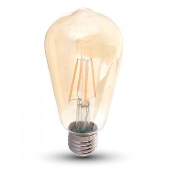Bec led vintage, 4W(35W), E27, 350 lm, A+, lumina calda, V-TAC Bec led vintage, 4W(35W), E27, 350 lm, A+, lumina calda, V-TAC