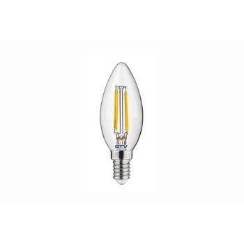 Bec led vintage, 4W(35W), E14, 400 lm, A+, lumina calda, GTV Bec led vintage, 4W(35W), E14, 400 lm, A+, lumina calda, GTV