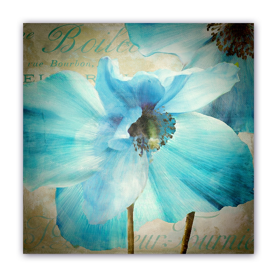 Tablou Canvas - Vintage, Flori, Narcis, 100 x 100 cm