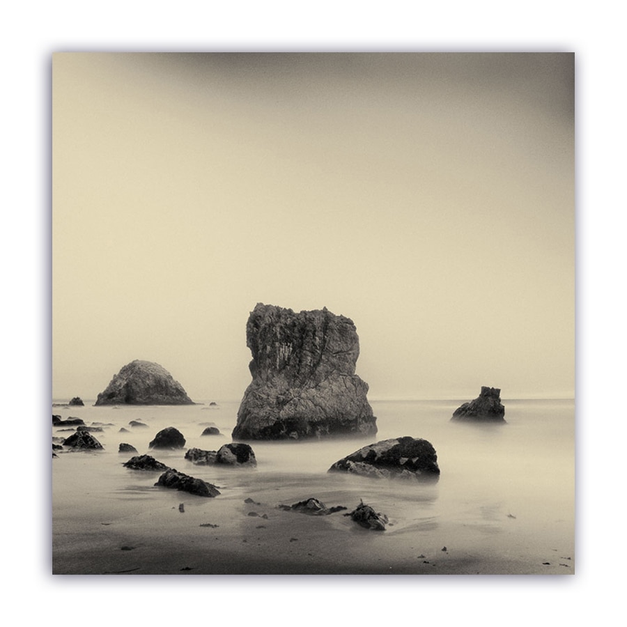 Tablou Canvas - Ocean, Peisaj, Monochrom, 100 x 100 cm