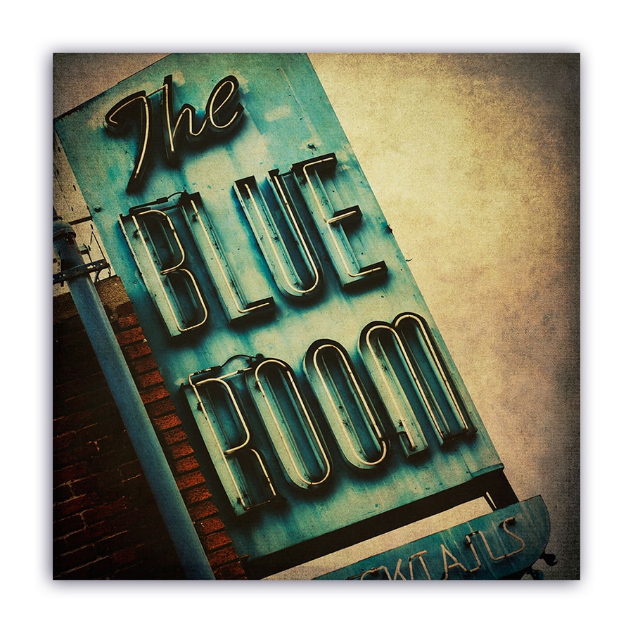 Tablou Canvas - Retro, Bar, Panou, American, 60 x 60 cm