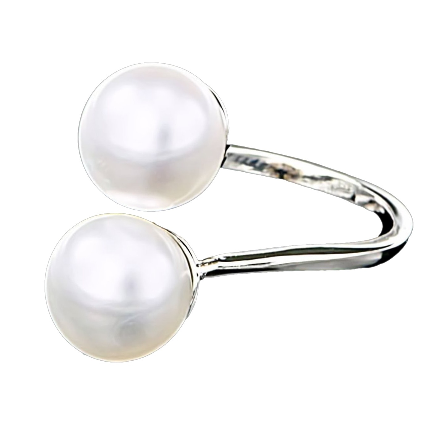 Inel din Argint 925 cu Perle Naturale, Pearl White