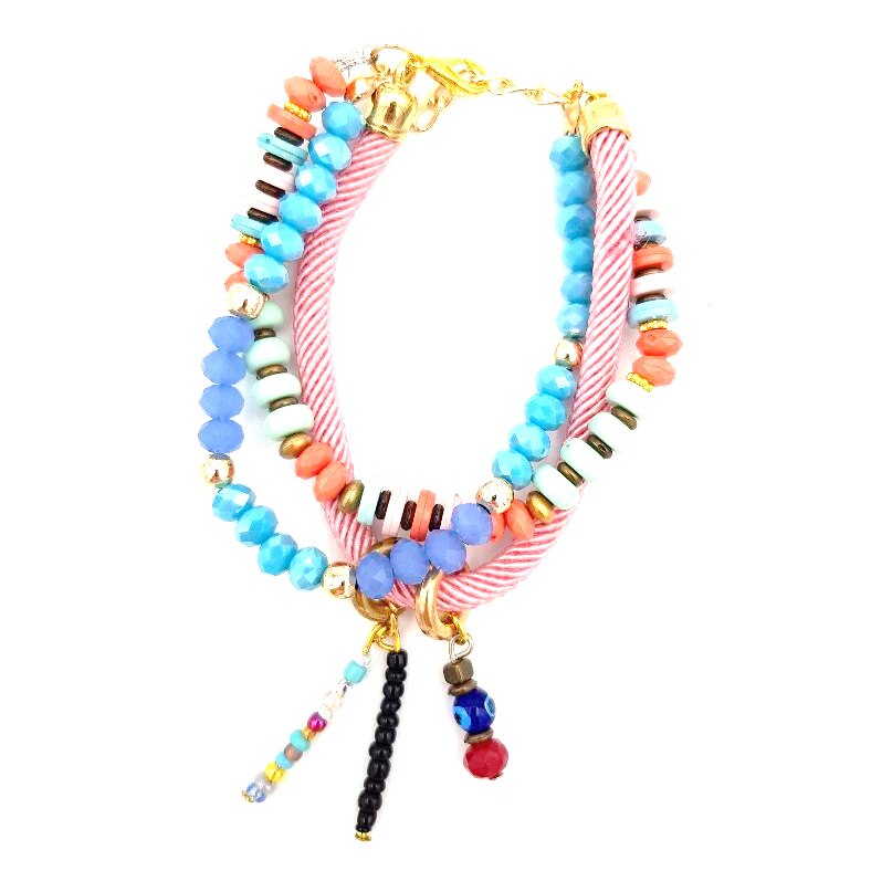 Bratara ,multicolora,20 cm ,reglabila