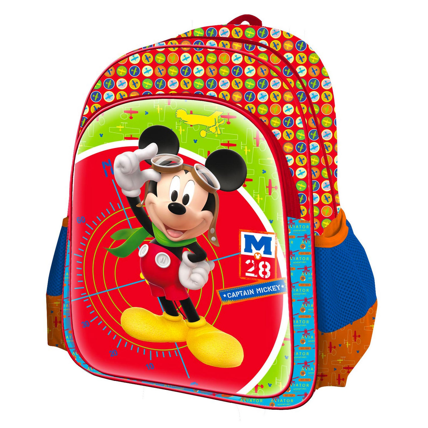 Ghiozdan 40cm Captain Mickey Mouse 3D