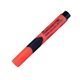 Textmarker with Grip Willgo, Fluorescent Orange with Beveled Tip - Text Highlighter, Highlighter Orange Fluorescent