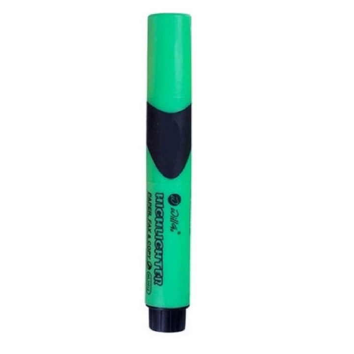 Textmarker с Willgo Grip, Флуоресцентно зелено със скосен връх - Маркиращ текст, Флуоресцентно зелен маркер