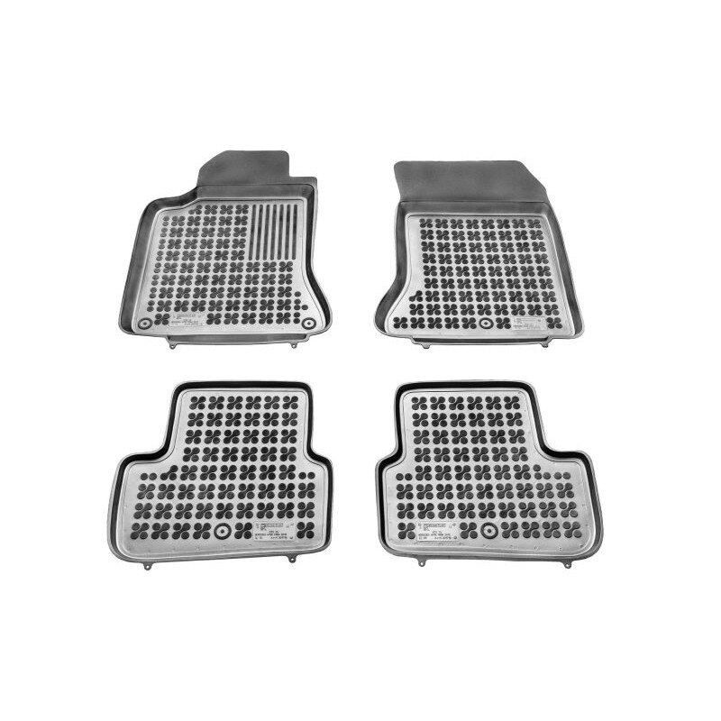 Set 4 covorase auto tip tavita, Cauciuc, pentru MERCEDES GLA (X156) 12.13- SUV, Negru
