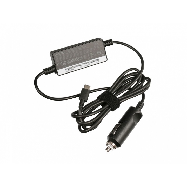 Incarcator auto original pentru laptop Lenovo ThinkPad T480S type 20L7 65W USB-C