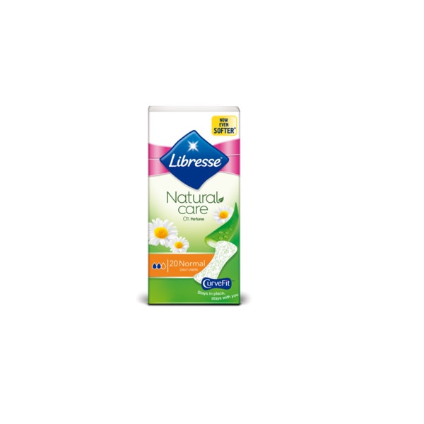 Absorbante, Libresse Zilnic Natural Care Normal, 20 buc/set