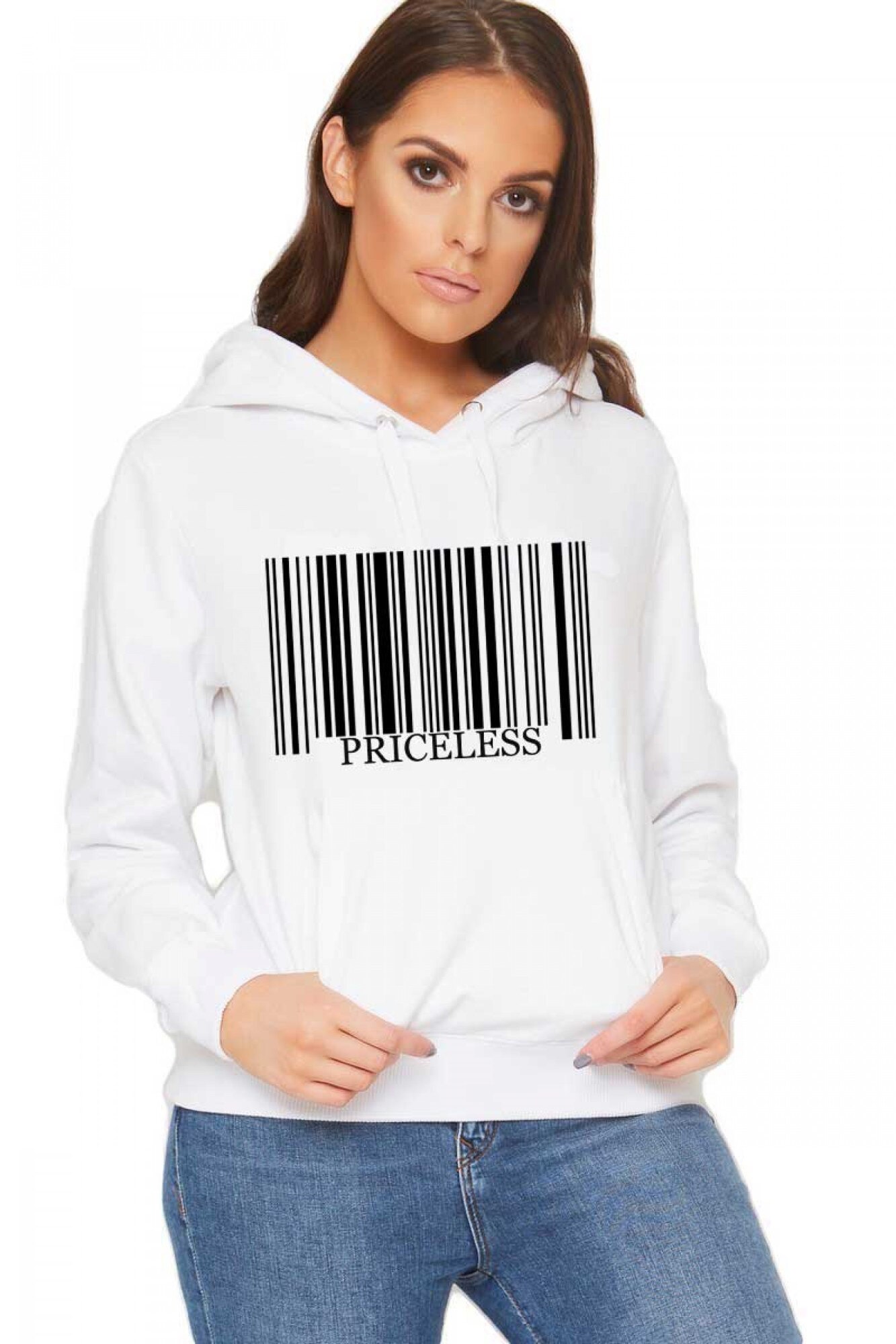 Hanorac dama alb - Priceless