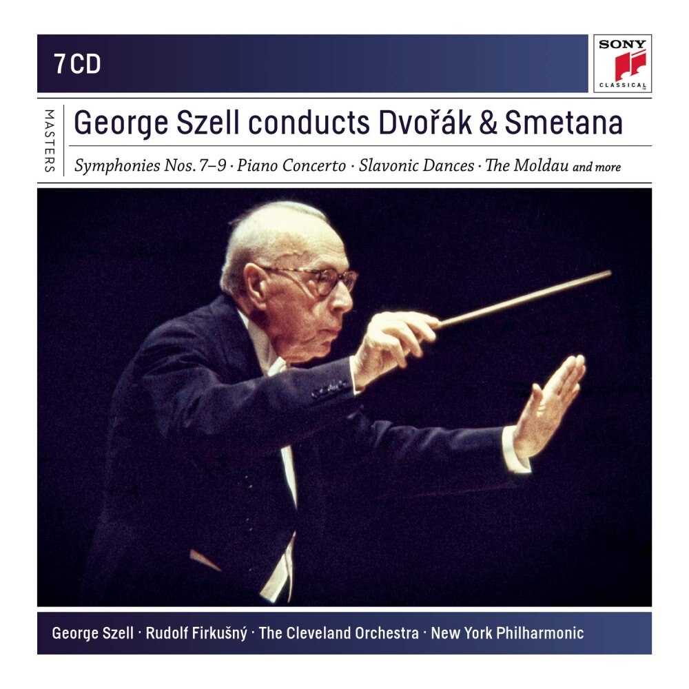 Symphonies nos.7-9-Piano Concerto-Slavonic Dances-The Moldau etc. - George Szell conducts Dvorak&Smetana (7CD)