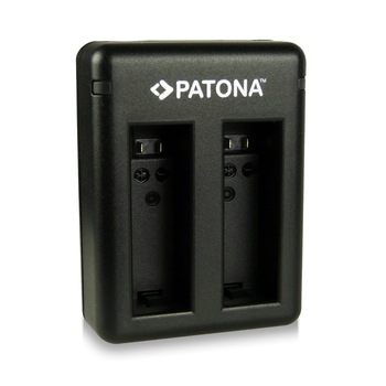 Incarcator dual Patona compatibil GoPro AHDBT-401 pentru GoPro Hero4 | Hero4 Black Edition | Hero4 Silver Edition Incarcator dual Patona compatibil GoPro AHDBT-401 pentru GoPro Hero4 | Hero4 Black Edition | Hero4 Silver Edition