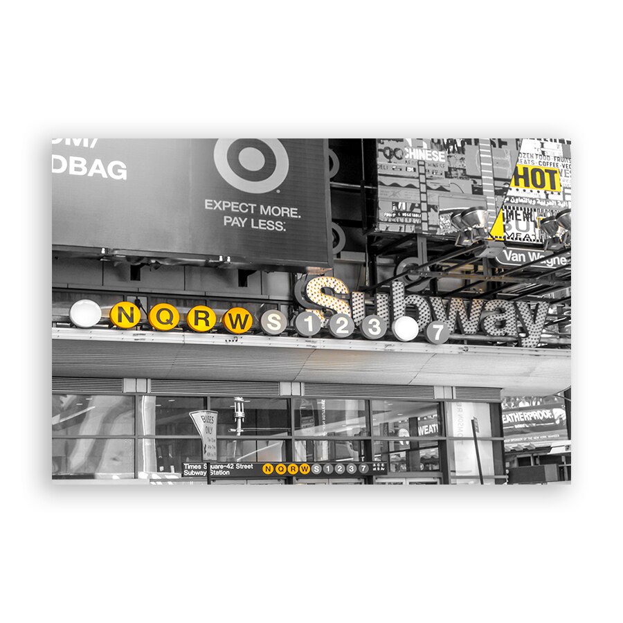 Tablou Canvas - New York, Subway, 60 x 80 cm
