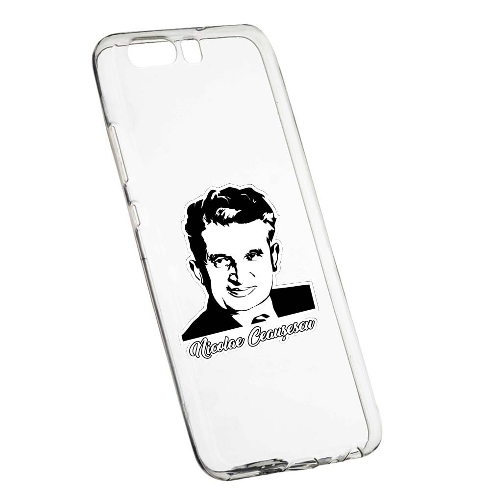 Husa de protectie Ceausescu pentru Huawei Y6 2018, rezistenta la uzura, anti-alunecare, din silicon Premium, 223