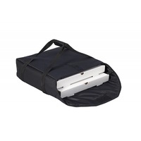 Geanta termoizolanta livrare pizza Thermopack, 2-3 pizza diametru 40 cm, Neagra