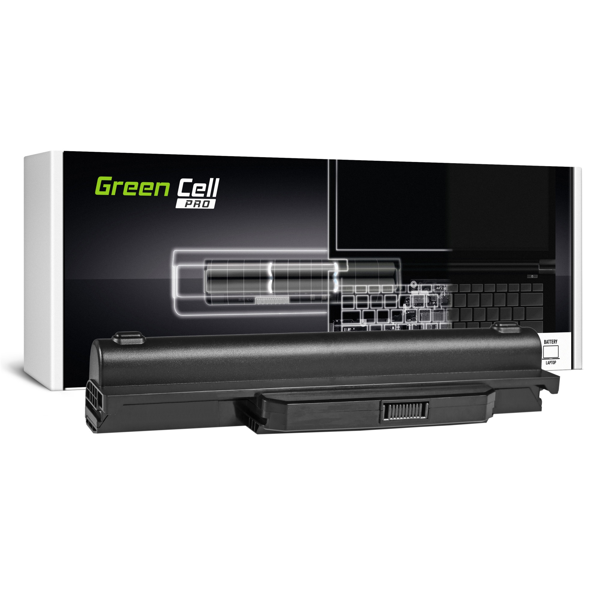 Baterie laptop PRO serie A32-K53 A31-K53 A41-K53 A42-K53 pentru Asus A537 K53 K53E K53S K53SV X53 X53S X53U X54 X54C X54F X54H acumulator marca Green Cell