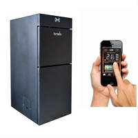 centrala peleti fornello pellet king 25 kw wi fi completa pentru incalzire pompa circulatie vas expansiune telecomanda buncar 70 kg tiraj fortat aprindere automata curatare facila modul pentru control prin smartphone pornire de la distanta imagen 17_0_
0