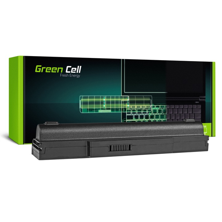 Baterie laptop A32-N71 A32-K72 pentru Asus K72 K72J K72F K73SV N71 N71J N73SV X73S acumulator marca Green Cell