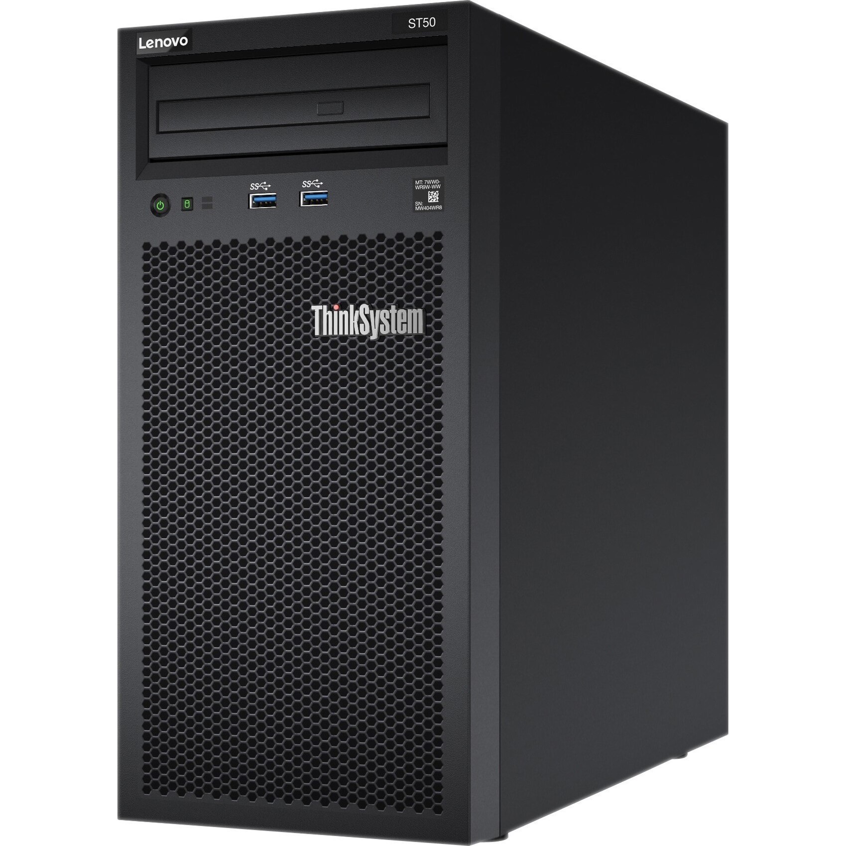 サーバー Lenovo ThinkSystem ST50;Xeon E-2144G;8GB Sistem Server Lenovo ST50 Xeon E-2144G (4C 3.6GHz 8MB Cache/71W