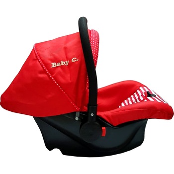 Scoica auto pentru copii si bebe Baby Care™ , captuseala comfortabila, sistem de prindere, maximum 13 kilograme, Rosu Scoica auto pentru copii si bebe Baby Care™ , captuseala comfortabila, sistem de prindere, maximum 13 kilograme, Rosu