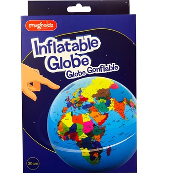 Glob pamantesc gonflabil - 30 cm Glob pamantesc gonflabil - 30 cm
