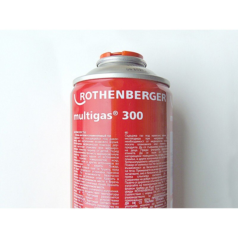 Газова бутилка Rothenberger Multigas 300 600 мл 35510 Emagbg 