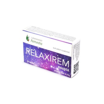 Relaxirem Noapte 30 comprimate+10 capsule Relaxirem Cardio cadou Relaxirem Noapte 30 comprimate+10 capsule Relaxirem Cardio cadou