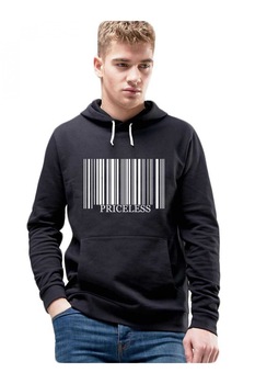 Hanorac Barbati Negru - Priceless Hanorac Barbati Negru - Priceless