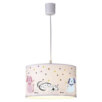 Pendul Dog Multicolor 1XE27 40W Multicolor 300 milimetru 40 watt Pendul Dog Multicolor 1XE27 40W Multicolor 300 milimetru 40 watt