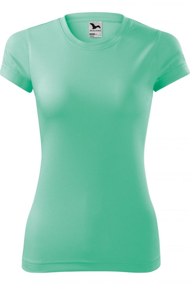 Tricou pentru dama Fantasy, Verde menta