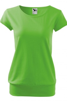 Tricou pentru dama City, Verde mar Tricou pentru dama City, Verde mar
