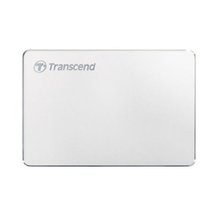 Hard disk extern Transcend StoreJet C3S 2TB Type C 3.0 2.5 inch Silver