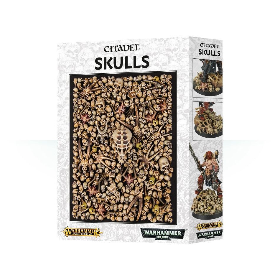 Decoratiuni Baze Miniaturi, Citadel, Citadel Skulls, 340buc